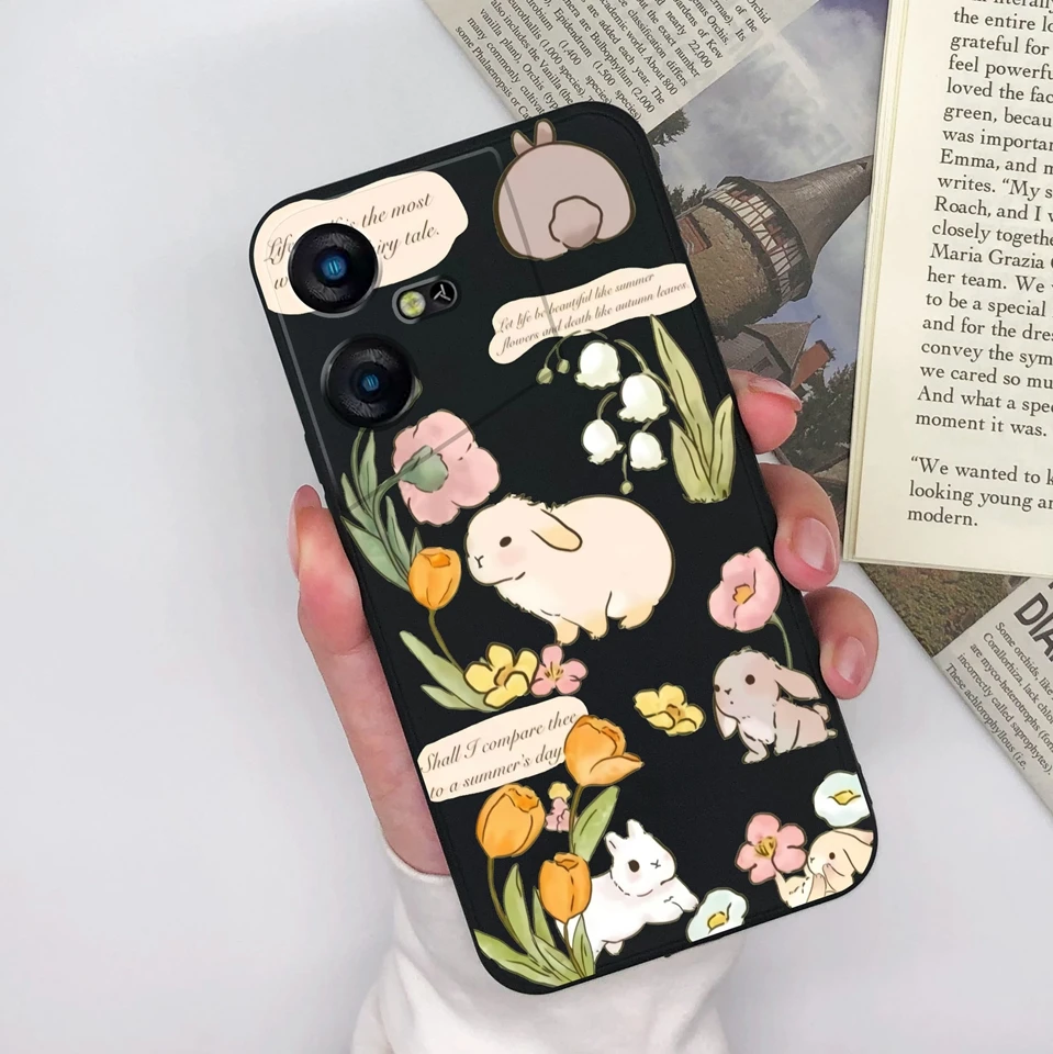 Silicone Matte Butterfly Antifouling Shockproof Case - Enhanced Protection and Style