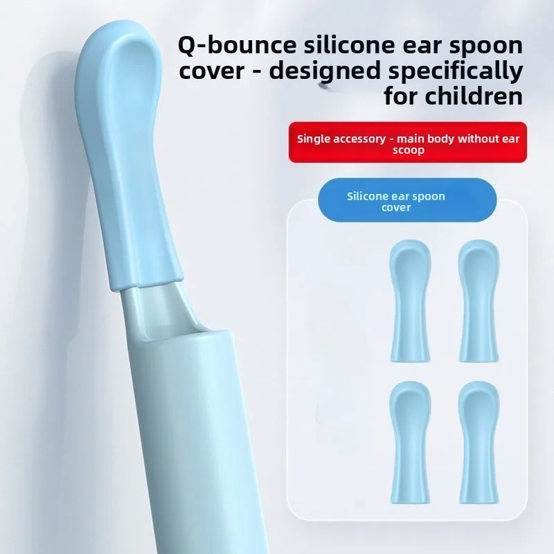 Silicone Ear Spoon Replacement Tips For Ear Wax Removal Tool_voghion.com