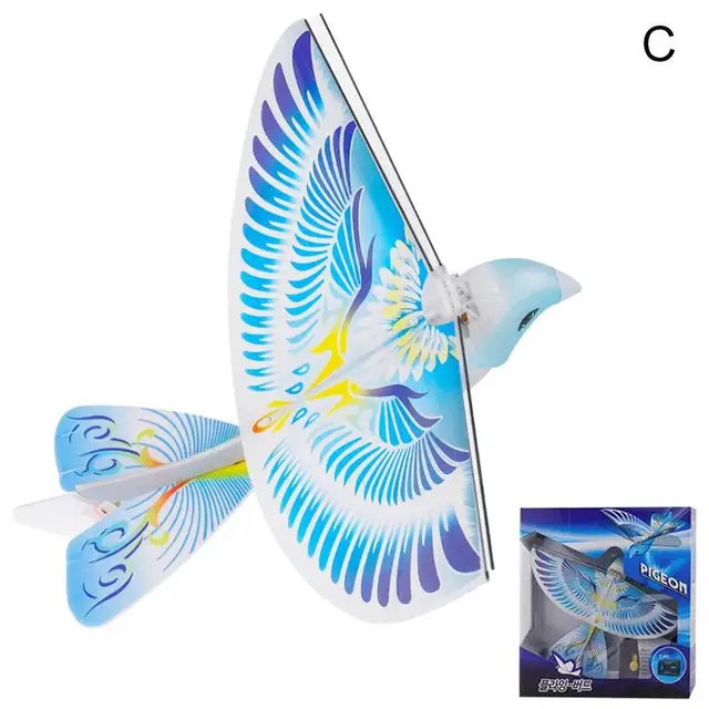 360 Degree  2.4 GHz Flying RC Bird Toy Flying Birds Mini RC Drone Toys Remote Control Mini E-Bird Rechargeable Toys Gifts 1