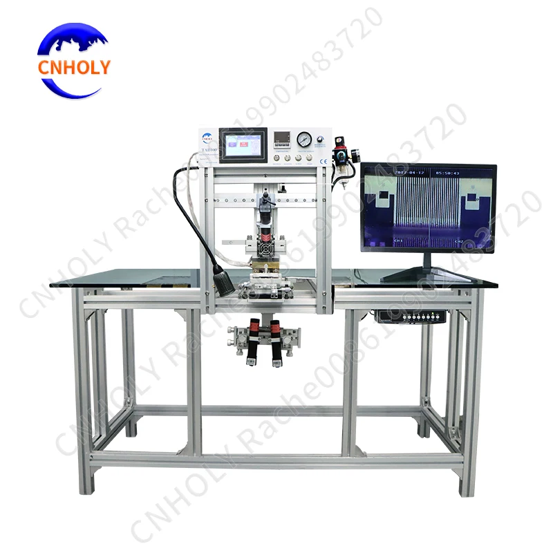 Precision Automatic Lcd Tv Flex Acf Cof Led Panel Repair Bonding Machine