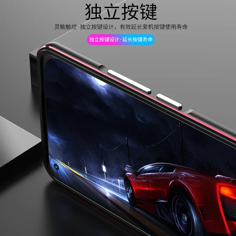 Dropshipping Matching Colors Aluminum Metal Bumper For Xiaomi 11 11Pro M11 Mi11 Pro Border Cover CASE Carmera+Frame Protector