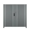 Courtyard Entrance, Villa Entrance, Aluminum Alloy Double Door, Painted Brushed, Customized Size and Color, Durable 1