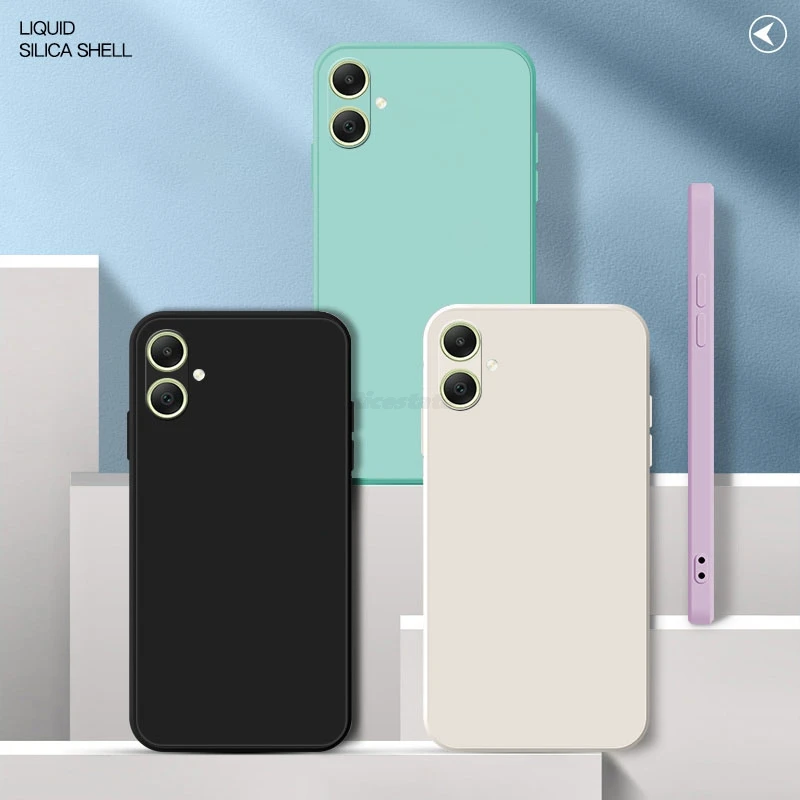 For Samsung Galaxy A07 Case Cover Samsung A07 Coque Soft Original Silicone Case A 07 4G