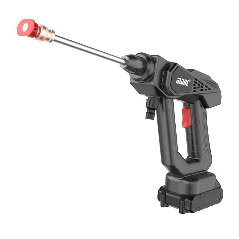 24V/48V/96V Battery 300W Powered  Electric High Pressure Washer Gun Jet Washer Wireless For Car wash with Toolbox packaging 3