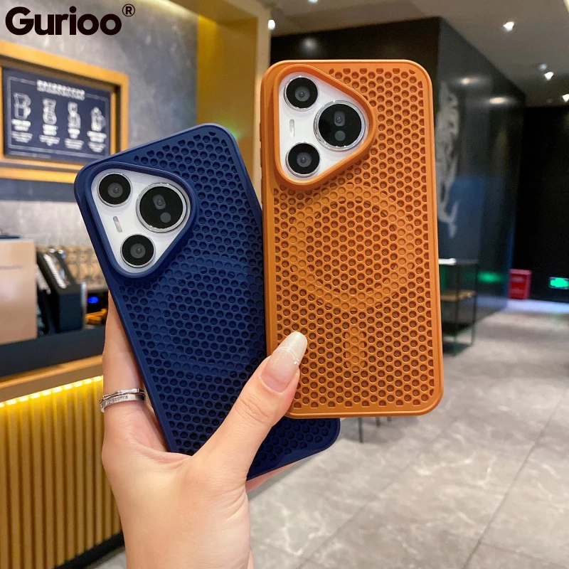 Matte Cooling Honeycomb Grid Magnetic Case - Pure Hard Cover