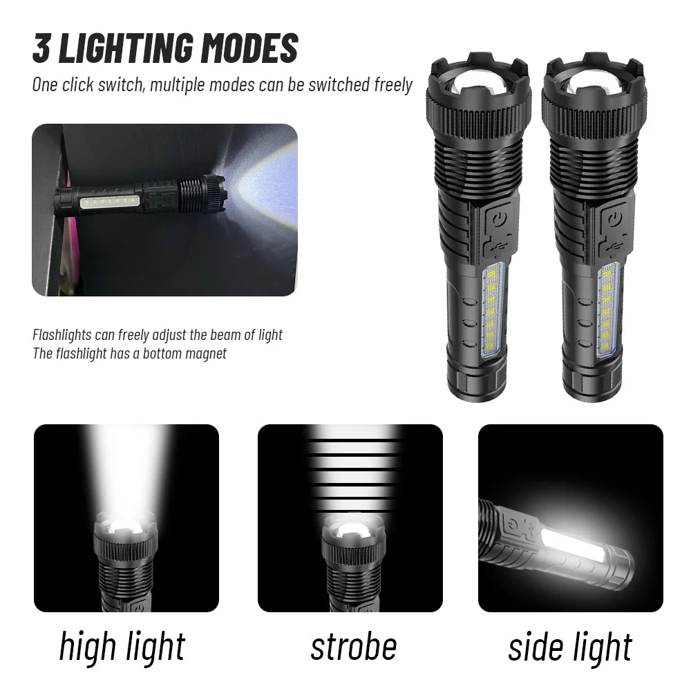 Rechargeable LED Flashlight 5