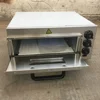Small single layer pizza oven, commercial electric oven, one and two layer electric oven, stainless steel timing slate oven. 3