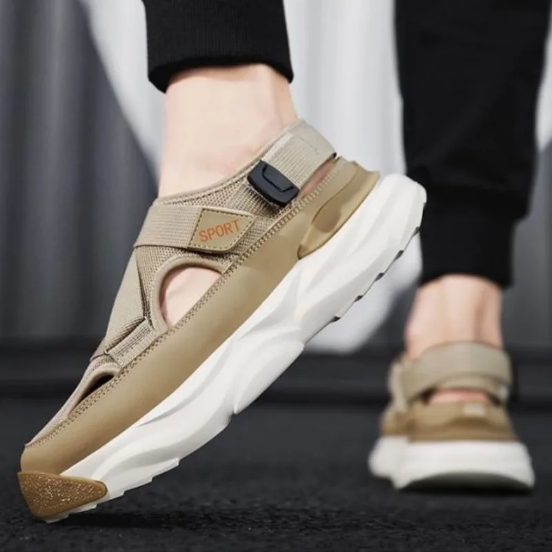 Summer Men's Sandals Fashion Casual Sandals Comfort Beach Sandals for Men Outdoor Non Slip Platform Sandal Breathable Sandalias