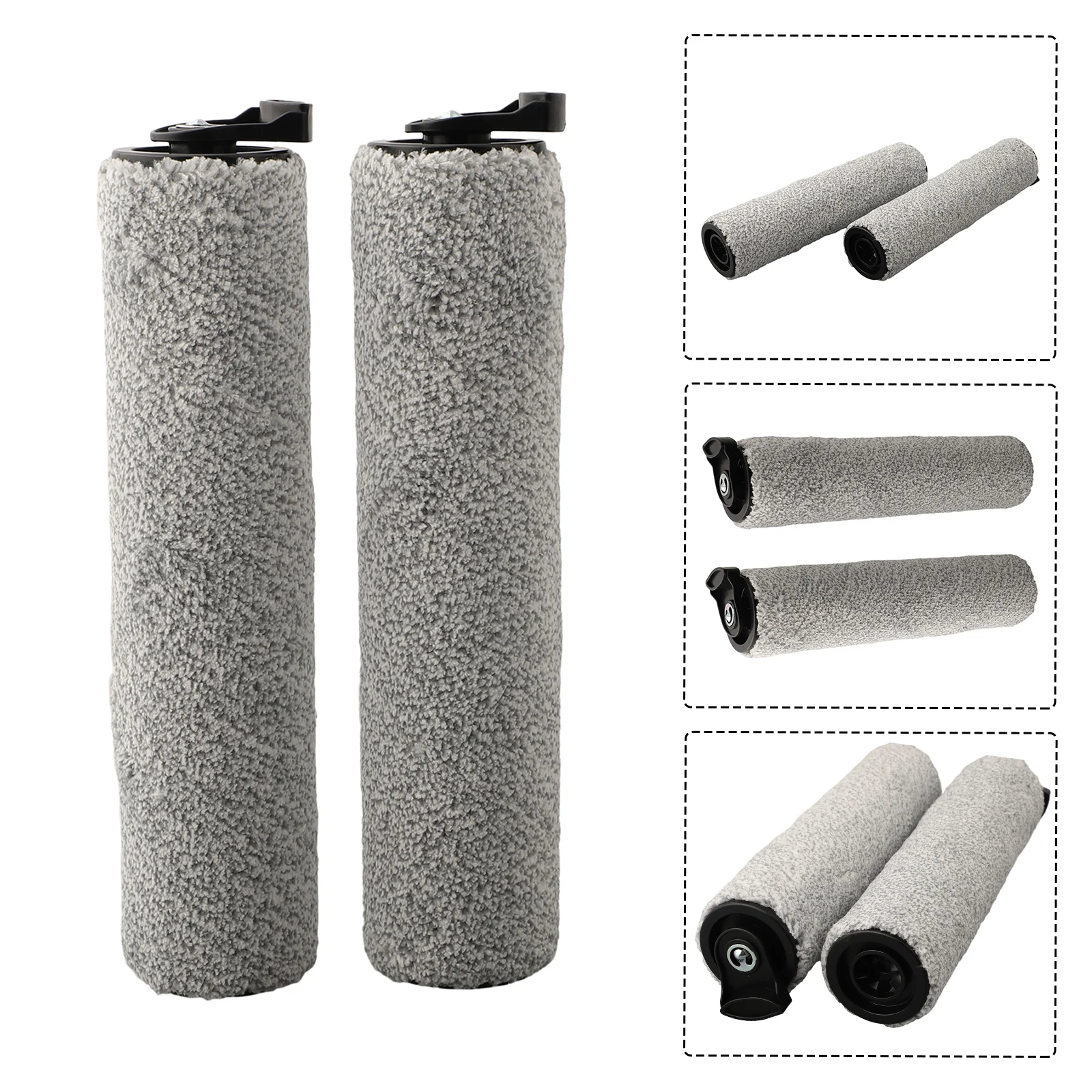 

Роликовая щетка для Tineco iFloor 2, влажная, сухая, беспроводная, вакуумная, 2 упаковки, ёмкость для глубокой очистки, эффективное удаление пятен