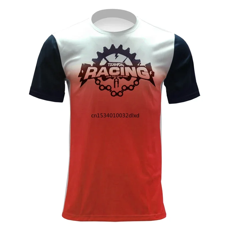 

Летняя новинка, Мужская дышащая и быстросохнущая футболка из Джерси для езды на мотоцикле и по бездорожью