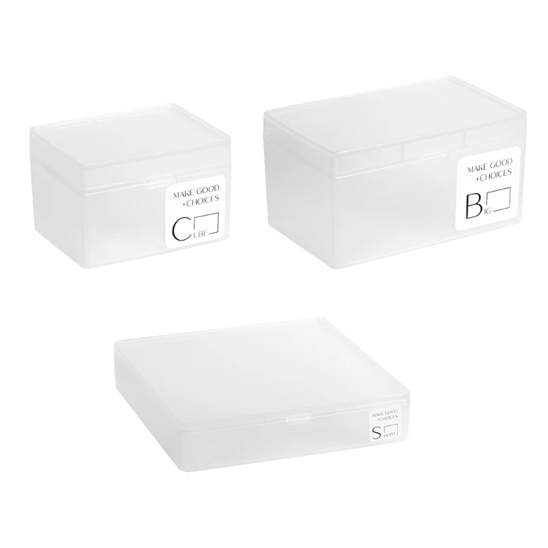 

Transparent Playing Card Box Trading Card Case Card Storage Box Card Card Case Empty Storage Box for Game Card