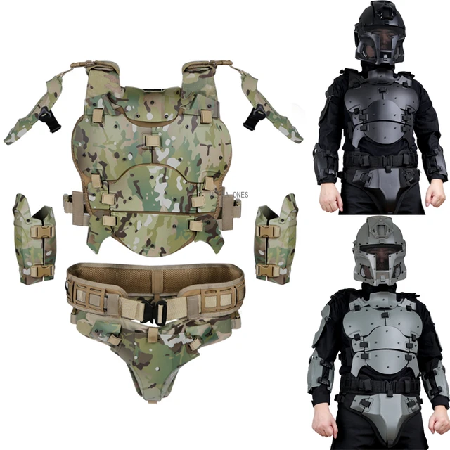 Tactical Vest Paintball Wargame Protection Armor Set Cs Airsoft Shooting  Shockproof Equipment Military Armour Suit Vests - AliExpress