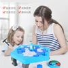 Same style children's two player battle with small characters, ice breaking and ice breaking penguin tabletop game toy 3