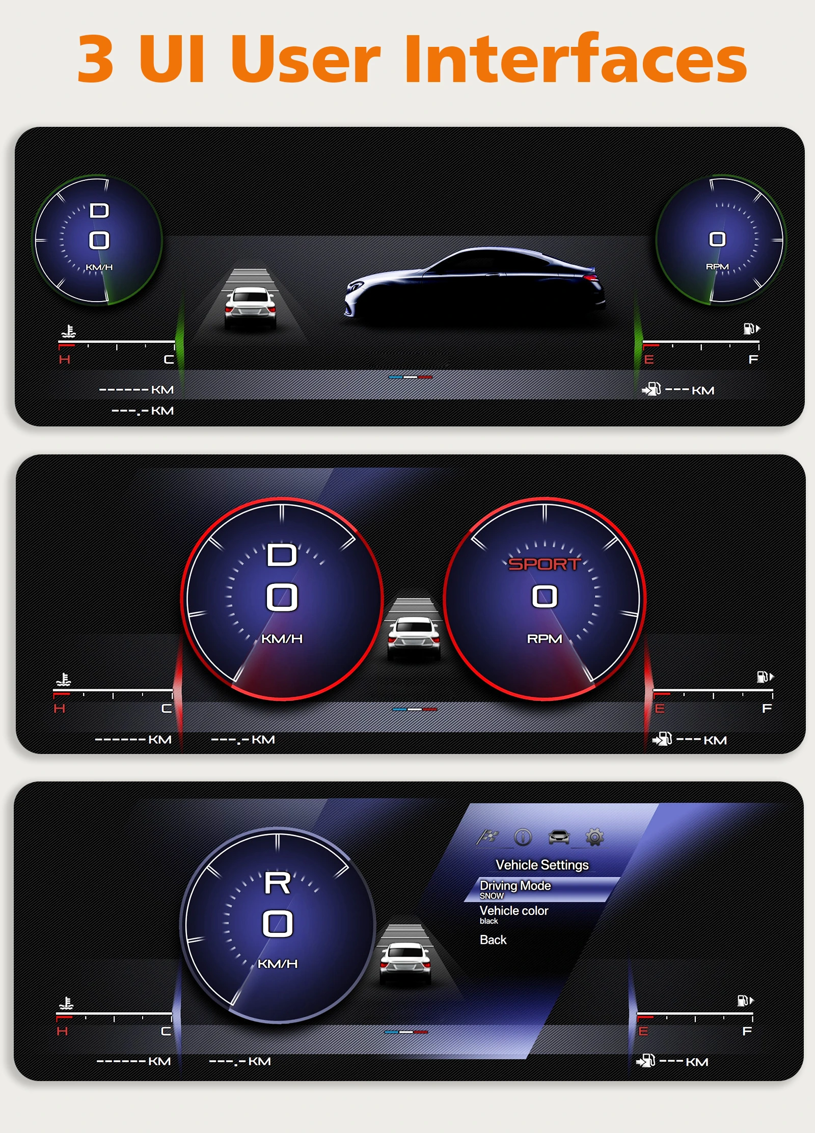 Hizpo - Panel de Instrumentos Digital LCD de 10.25 Pulgadas para Automóvil, para Peugeot 407 407SW 2004-2010, Modificación de Radio de Auto, Panel de Instrumentos, Velocímetro, Sistema Linux 5.4, Cabina Virtual 6
