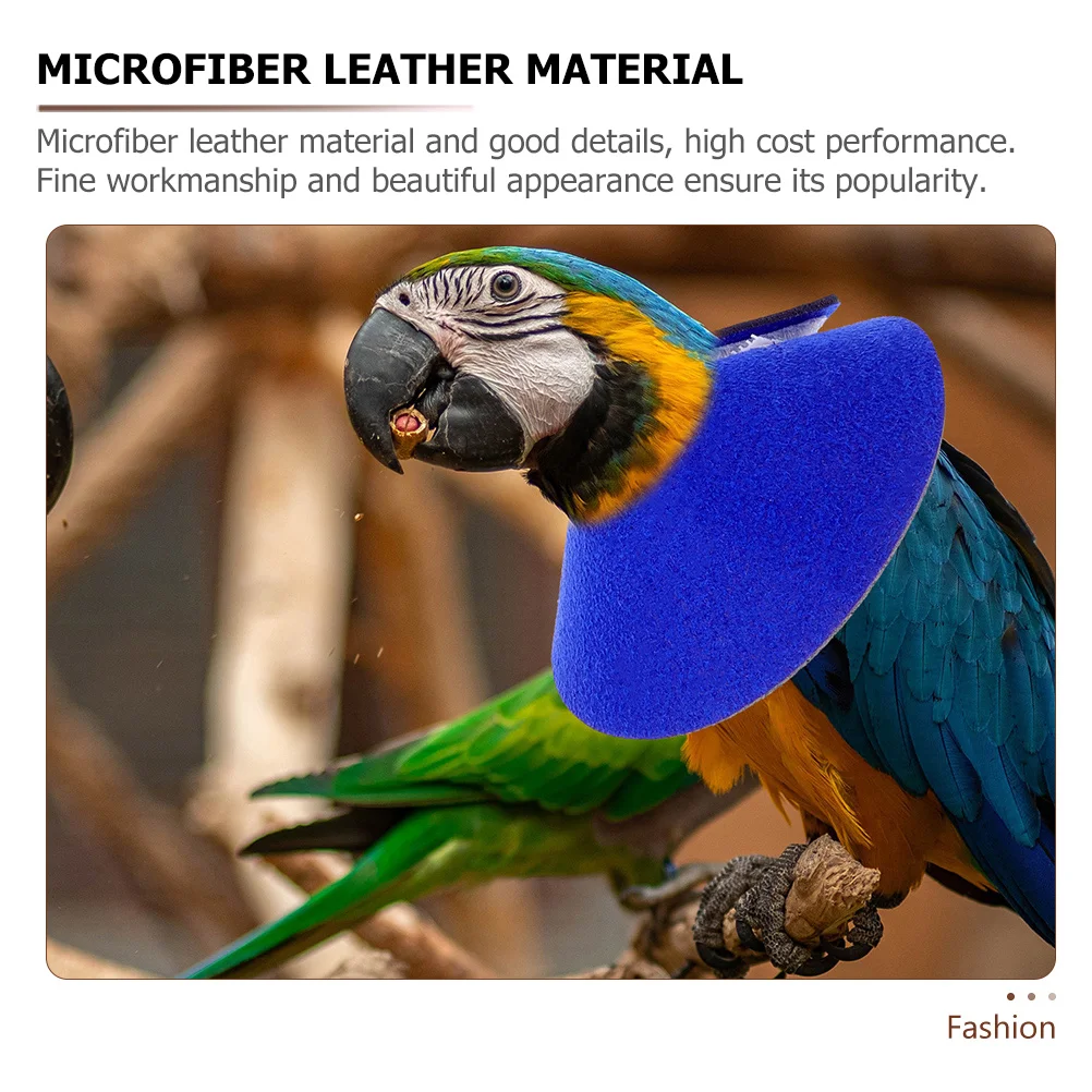 Bird Neck Protector Bird Anti- bite Collar Parrot Neck Collar Recovery for Parakeet