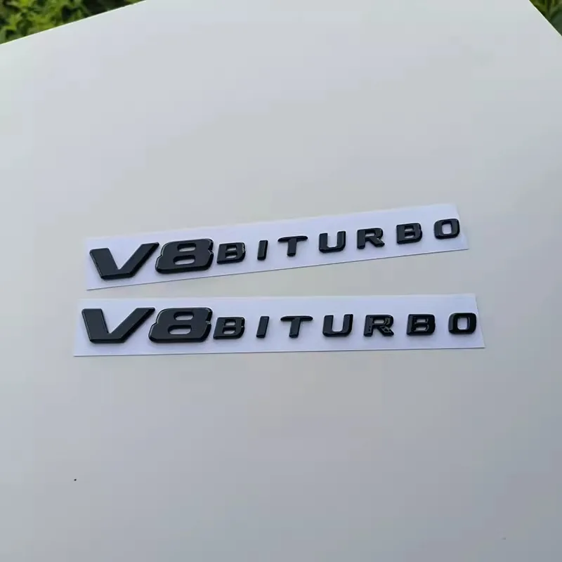 Auto Tuning Für Mercedes Benz AMG C Klasse W204 W205 C63 C63S Brief Logo 3D ABS Aufkleber Auto Hinten Stamm Emblem Typenschild Aufkleber – Detail 3