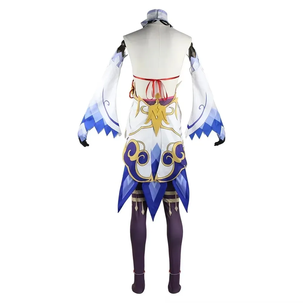Genshin Impact Ganyu Traditional Dress Cosplay Costume