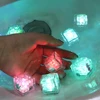 8pcs Flash Ice Cubes Decor Inductive LED Light Glowing Ice Cubes Toy Battery Powered Ice Lamp Bath Toy Colorful for Kids Bathing 3