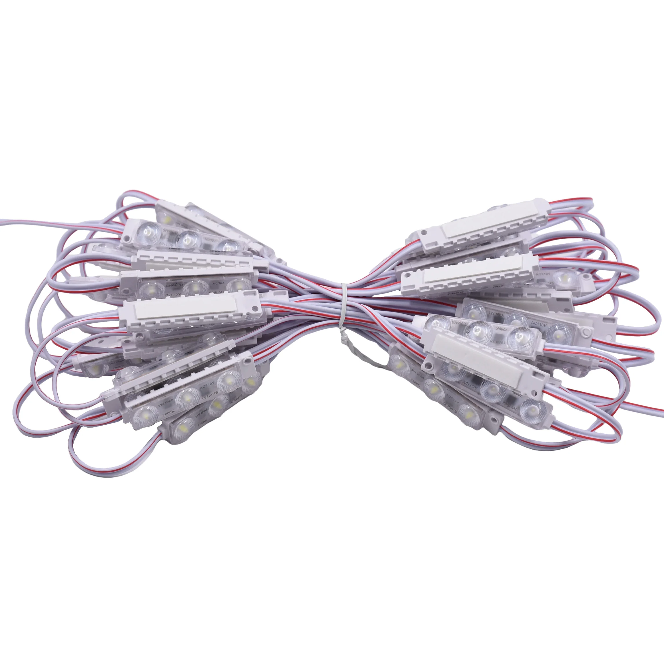 AC110v High Power Led Module 2835 50pcs For 2-10inch night lamp Depth Channel Letters Storefront Lights Business Decor