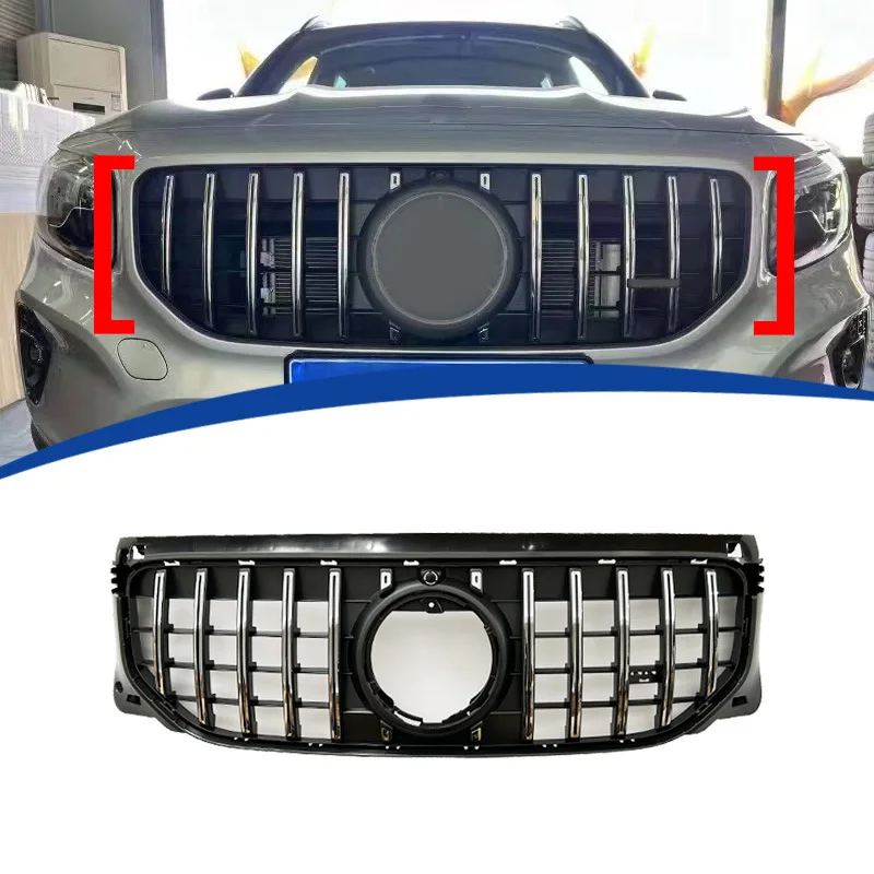

Для Mercedes Benz Glb 2024 стандартная версия для Gt Вертикальная решетка радиатора Abs материал
