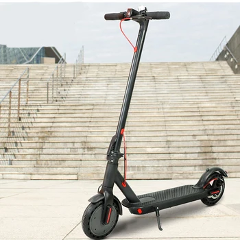 Monopattino Elettrico Intelligente per Adulti, Nuovo Stile alla Moda, Motore da 350W, Telaio in Lega di Alluminio, Capacità di Carico 130KG, Controllabile tramite App