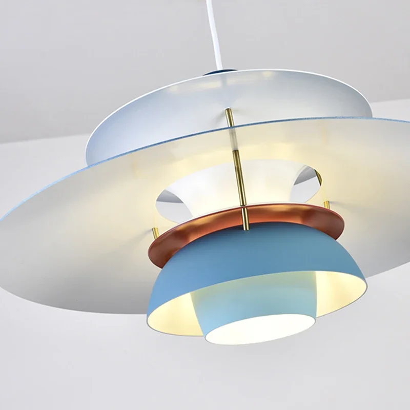 Modern Design Led Pendant Light High Quality Umbrella Led Hanging Lamp Living Loui Lustre Kitchen Paulsen UFO Color Droplight 4