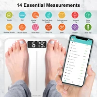 INSMART Bathroom Scale Body Weight Balance Scale Digital BMI Body Fat Weight Bluetooth Weight Scale for Human Smart Body Scale 2