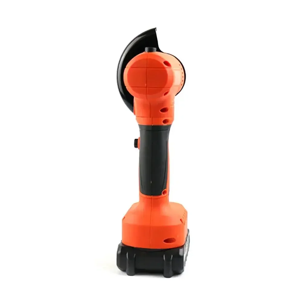 1100W 110mm Angle Grinder Portable Seam Cleaning Polishing Grinding Cutting Machine 180 Degree Rotating with Battery + Charger