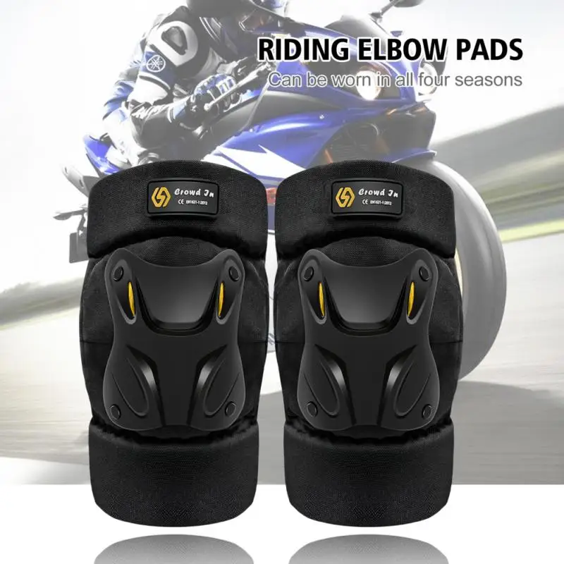 

Thickened Warm Anti-shock Anti-fall Elbow Knee Pad Universal Motorcycle Protective Kneepad for Men and Women Leg Armor Knee