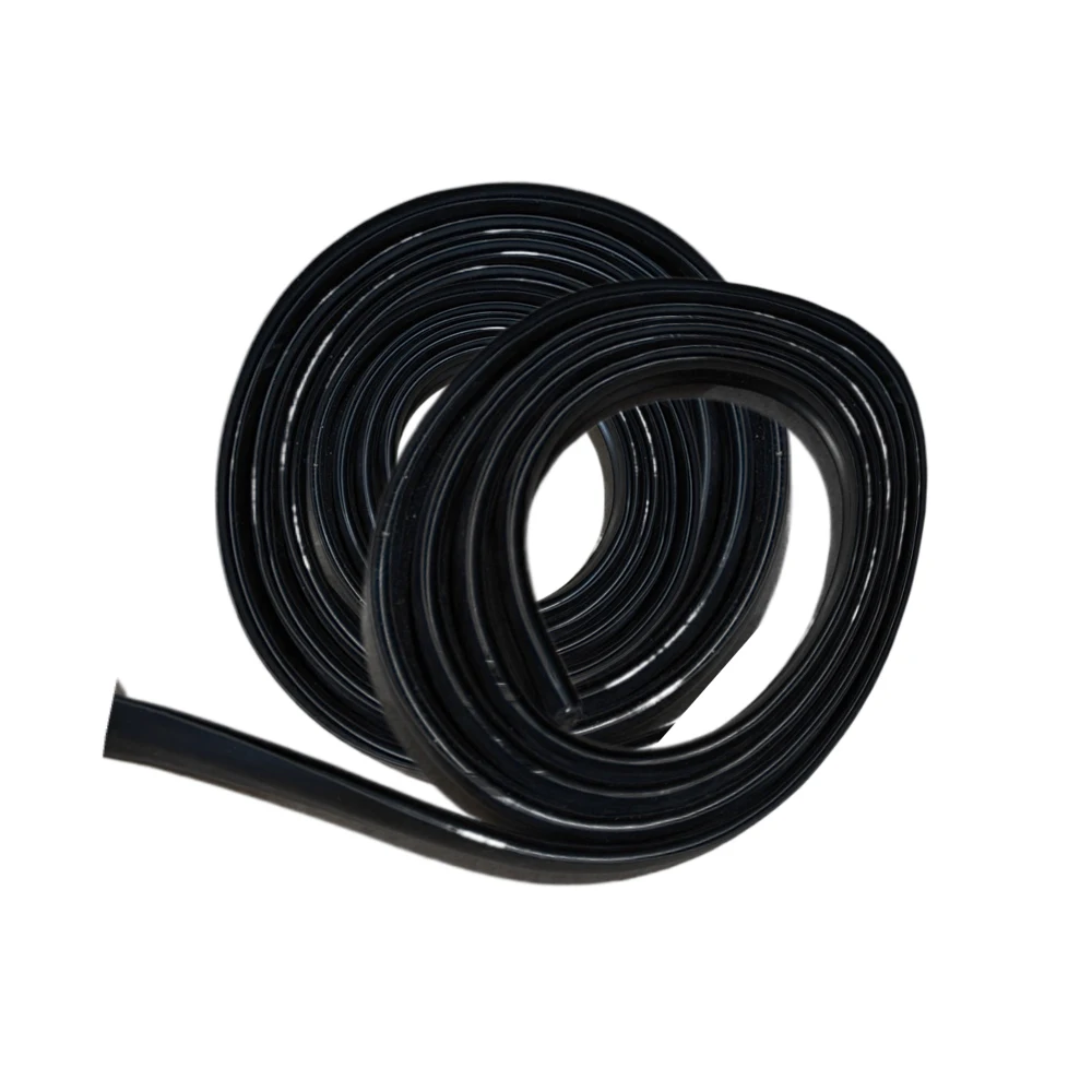 Tira de sellado de goma para techo, barra superior Universal Thule, evita el polvo, Reduce la resistencia al viento y al ruido, excelente rendimiento