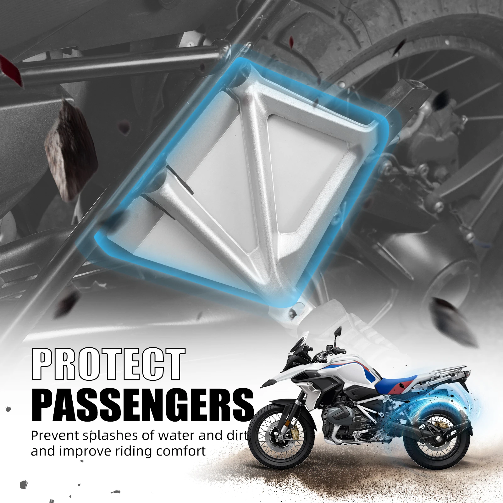Für BMW R1250GS GSA Hinten Beifahrersitz Aussparung Abdeckung R 1250GS R1250GS R1250GS R1250GS Abenteuer R1250GS ADV 2018-2022 2023 – Detail 11
