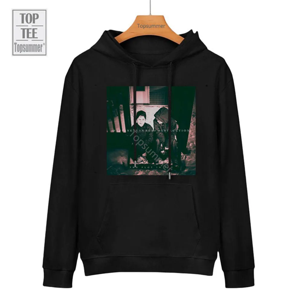 

Happiness In Self Destruction Album Hoodie The Plot In You Tour Sweatshirts Teens Summer Streetwear 100 Cotton Sweatshirt