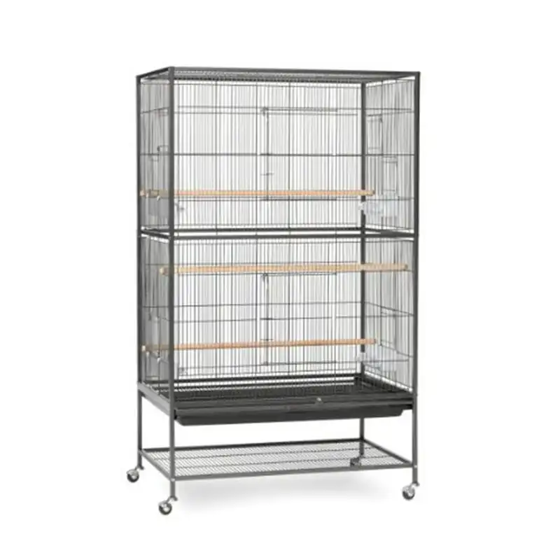 

Wrought Iron Flight Cage-Large F040 Easy cleaning