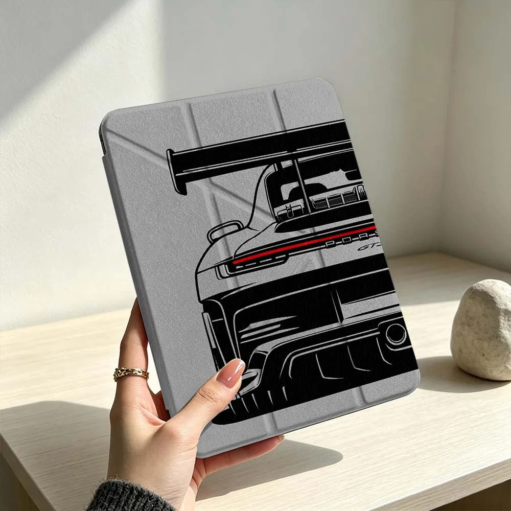 Luxurious Foldable Tablet Case with Cool Soft Touch Design