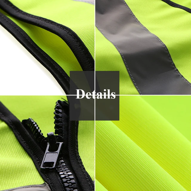 Safety Vest Custom Logo - Construction Worker