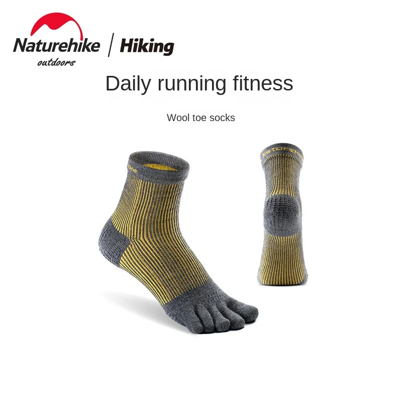 

Naturehike Sports Ventilation Woollen Socks Outdoor Camping Buffer Shock Absorption Heel Bottom Thickened Wool Toe Socks