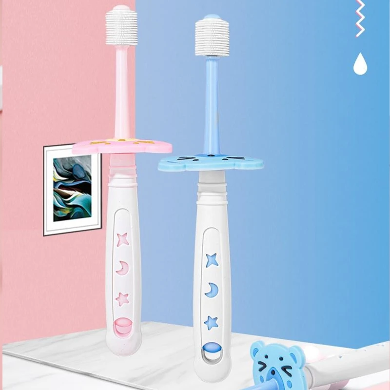 Baby Toothbrush 360 Degree Teethbrush Soft Bristles for 1-6 Years Old Child Dropshipping