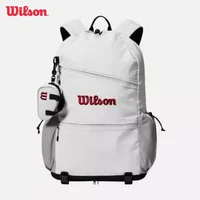 Wilson Tennis Racket Bag Large Capacity Badminton Sports Backpack Drawstring Leisure Travel Bag With Mini Pocket for Men Women 1