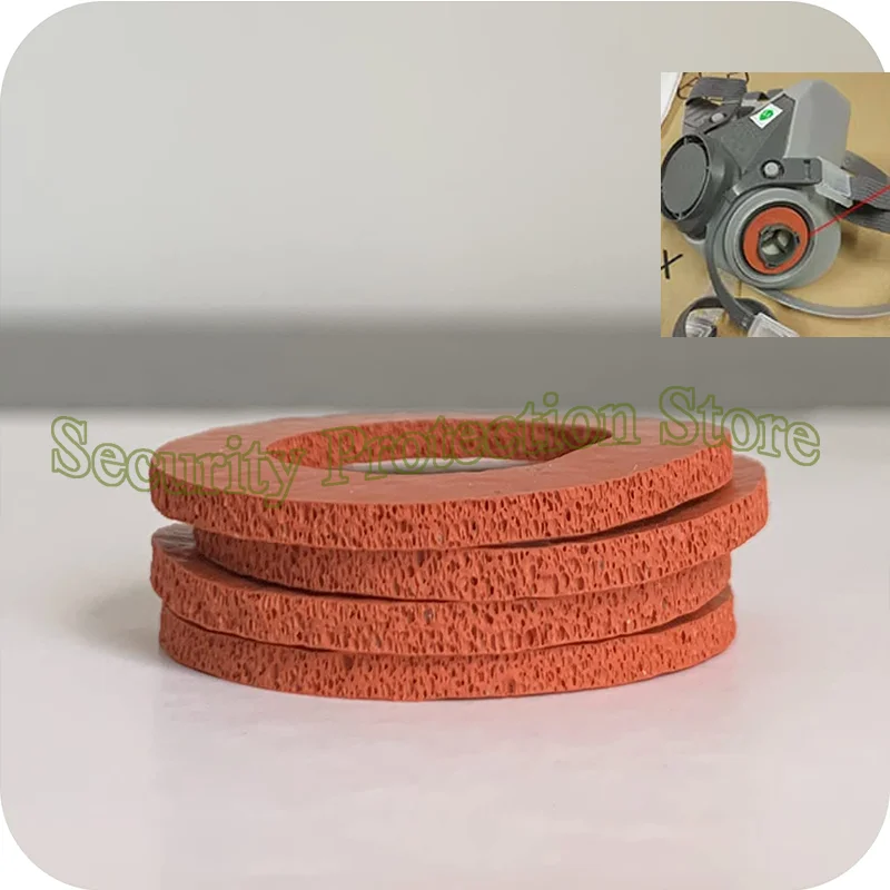 2-20pcs 6895 Inhalation Port Gasket for 6000 and 7800S Series Respirators
