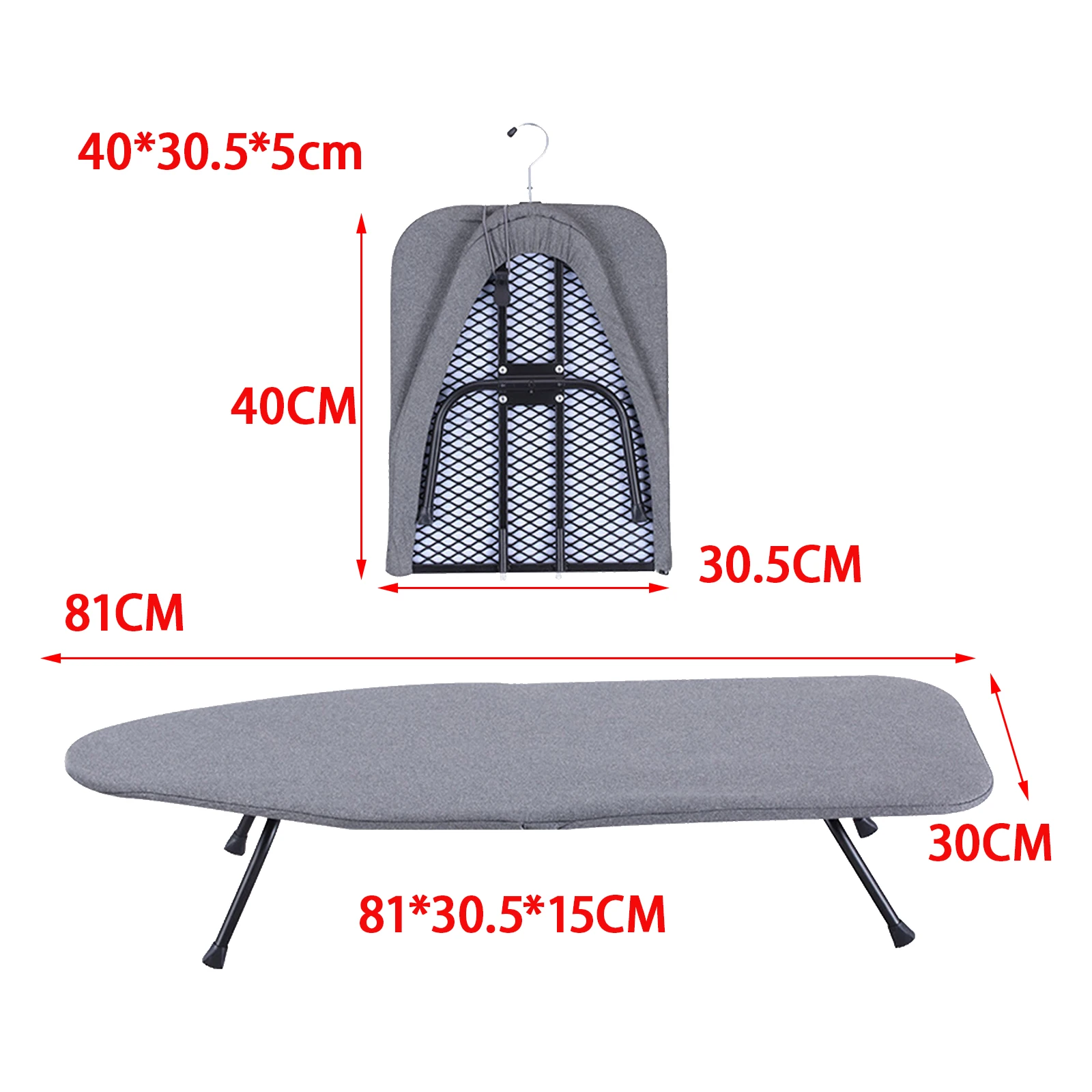 Mini Ironing Board Compact Heavy Duty Space Saving Small Iron Board  Foldable for Laundry Room Dorm Apartment Sewing Room Sleeves - AliExpress