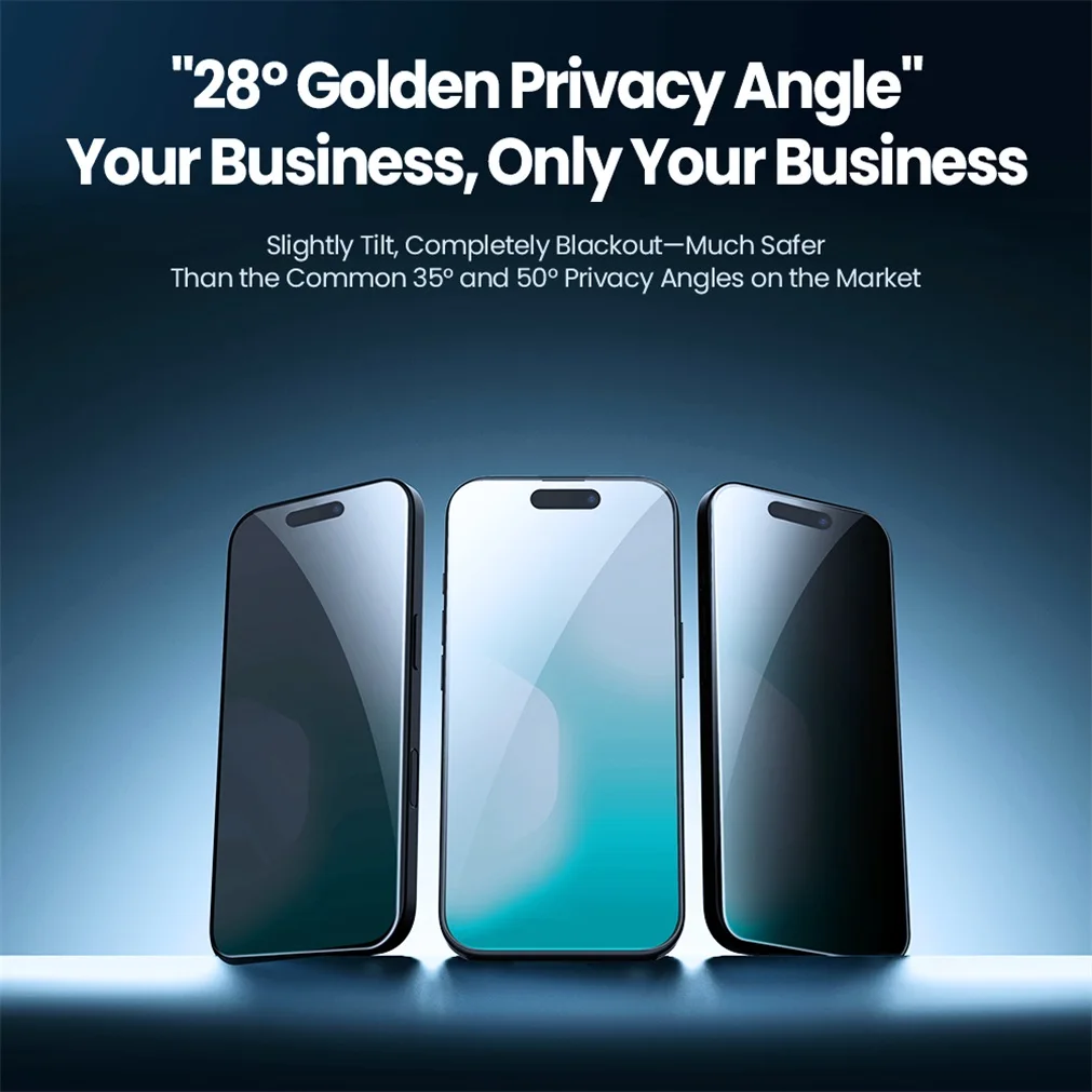 Защитное стекло Nillkin Guardian Full Coverage Privacy для iPhone 17, iPhone 17 Air, iPhone 17 Pro, iPhone 17 Pro Max