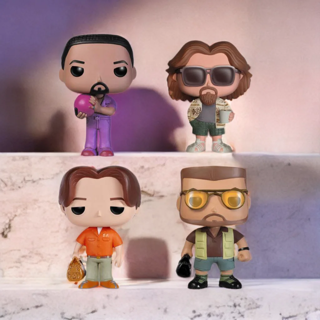

MOVIES The Big Lebowski - The Dude & Jesus Walter Donny Vinyl Figure Toys