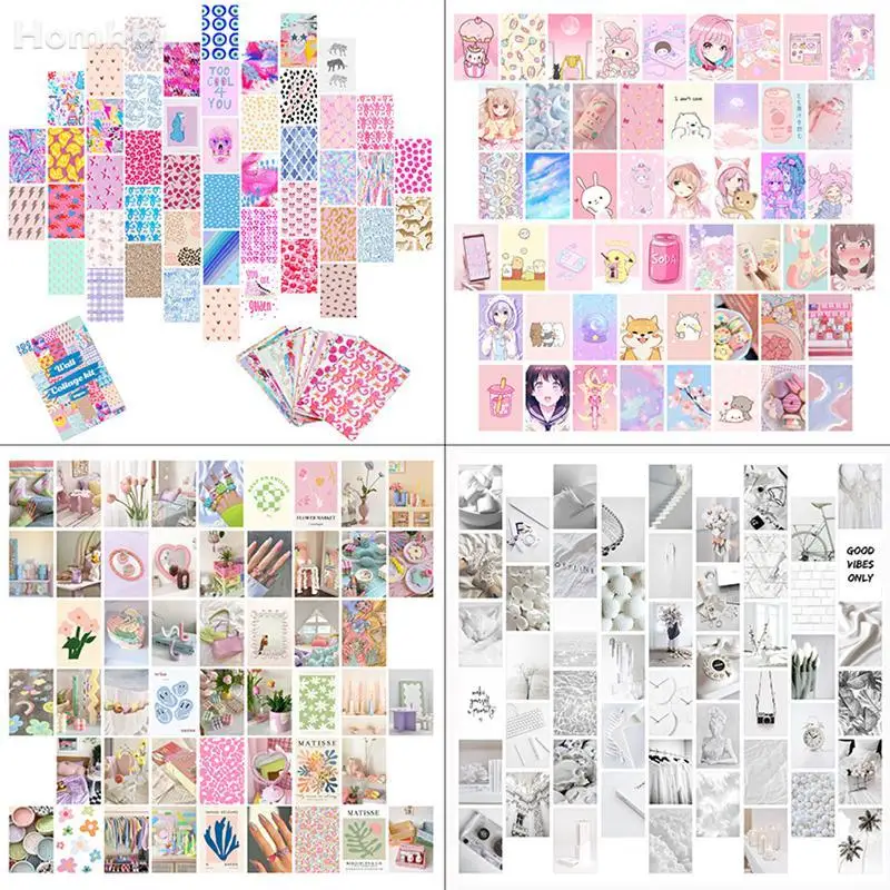 Kit de Collage de pared de 50 piezas, póster de estética, imagen ...
