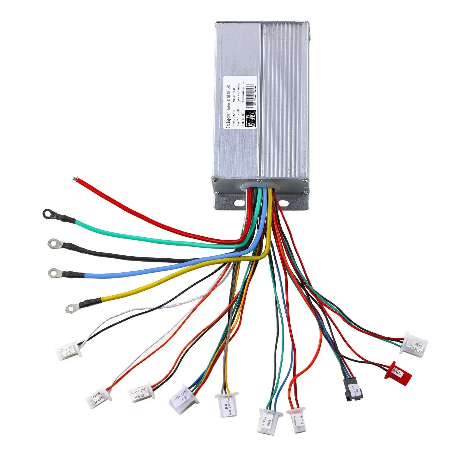 Tdpro 48V 1800W Dc Motor Brushless Speed Controller Per Atv E-Bike Scooter Quad Go Kart