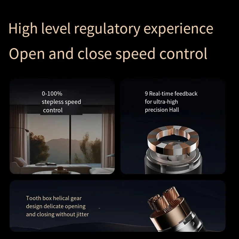 Aqara スマート電動カーテンモーター C3 Zigbee 全自動トラック音声