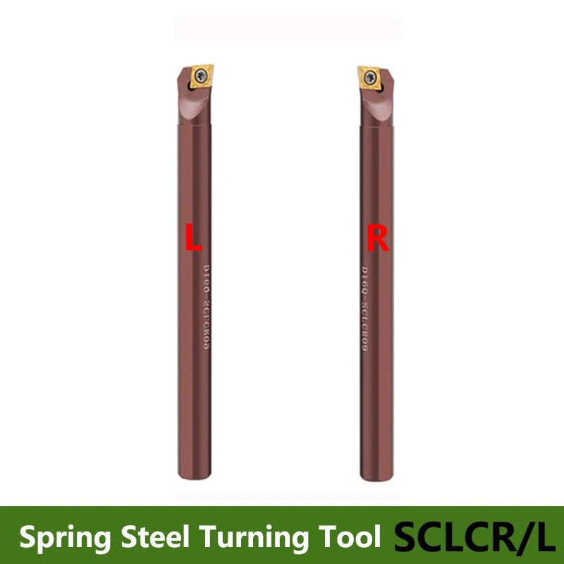 LIHAOPING SCLCR SCLCL 스프링 스틸 내부 도구 홀더 D06K D07K D08K D10K D12M D16Q D20R D25S SCLCR06 SCLCR09 SCLCR12 CNC