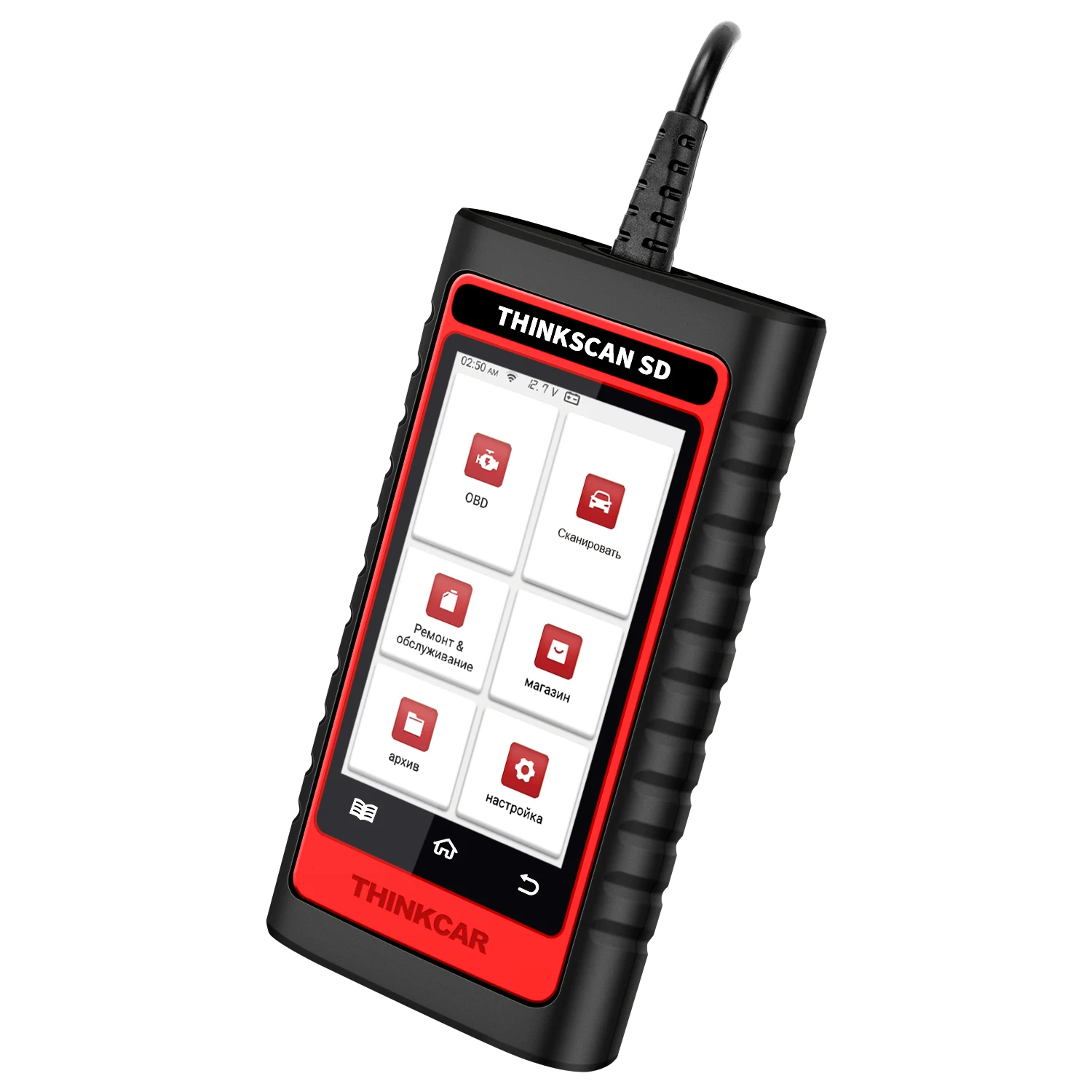 ThinkScan 자동차 진단 도구, SD4 Obd2 스캐너, 전체 시스템 와이파이 및 BT5.0 코드 리더