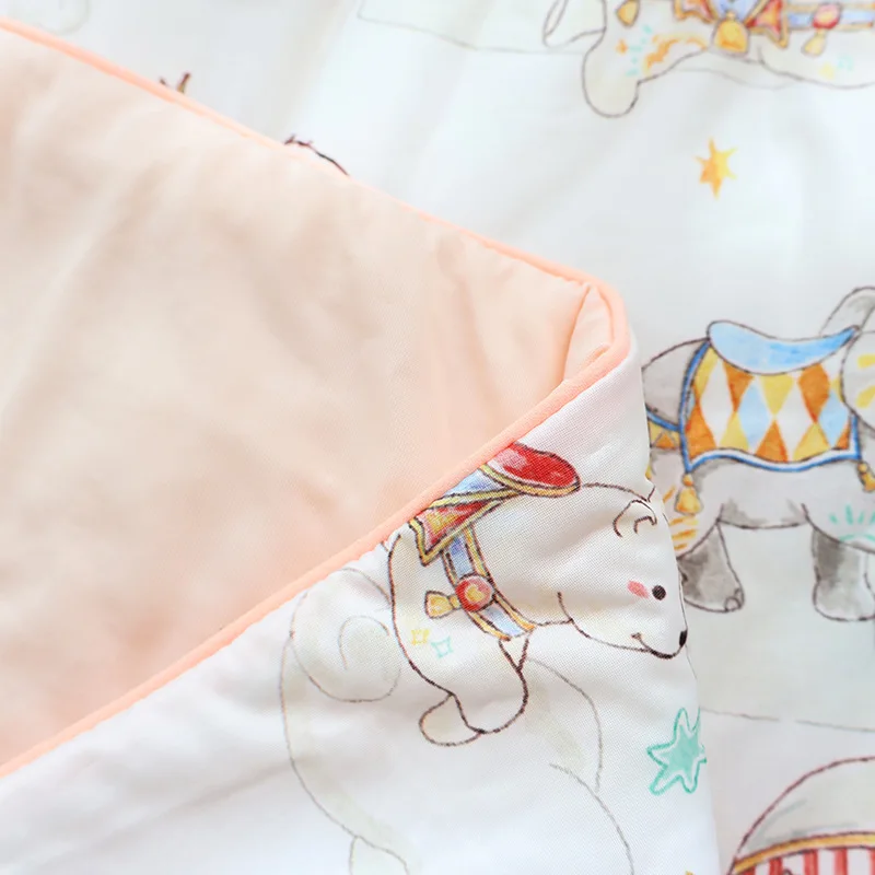 150x120cm Summer Cool Comforter for Children Class A Maternal and Infant Cool Feeling Is Covered By Baby Sleeping Nap Quilt