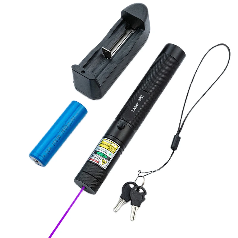 5000 mポインター,高出力軍用,調整可能,焦点,燃焼303本のレーザーペン,バッテリー付き,子供用ロック付き AliExpress