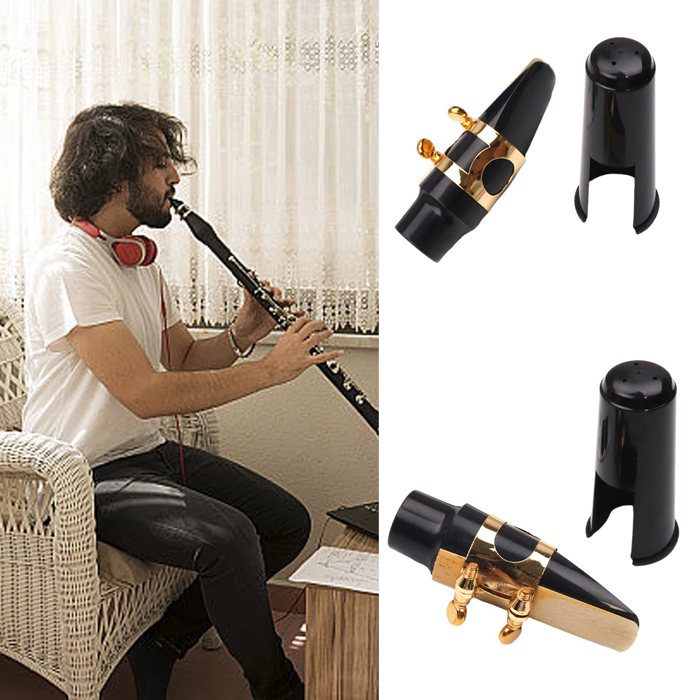 

Easy To Play Alto Saxophone Mouthpiece For All Skill Levels Clear Sound ABS Musical Instrument As Shown